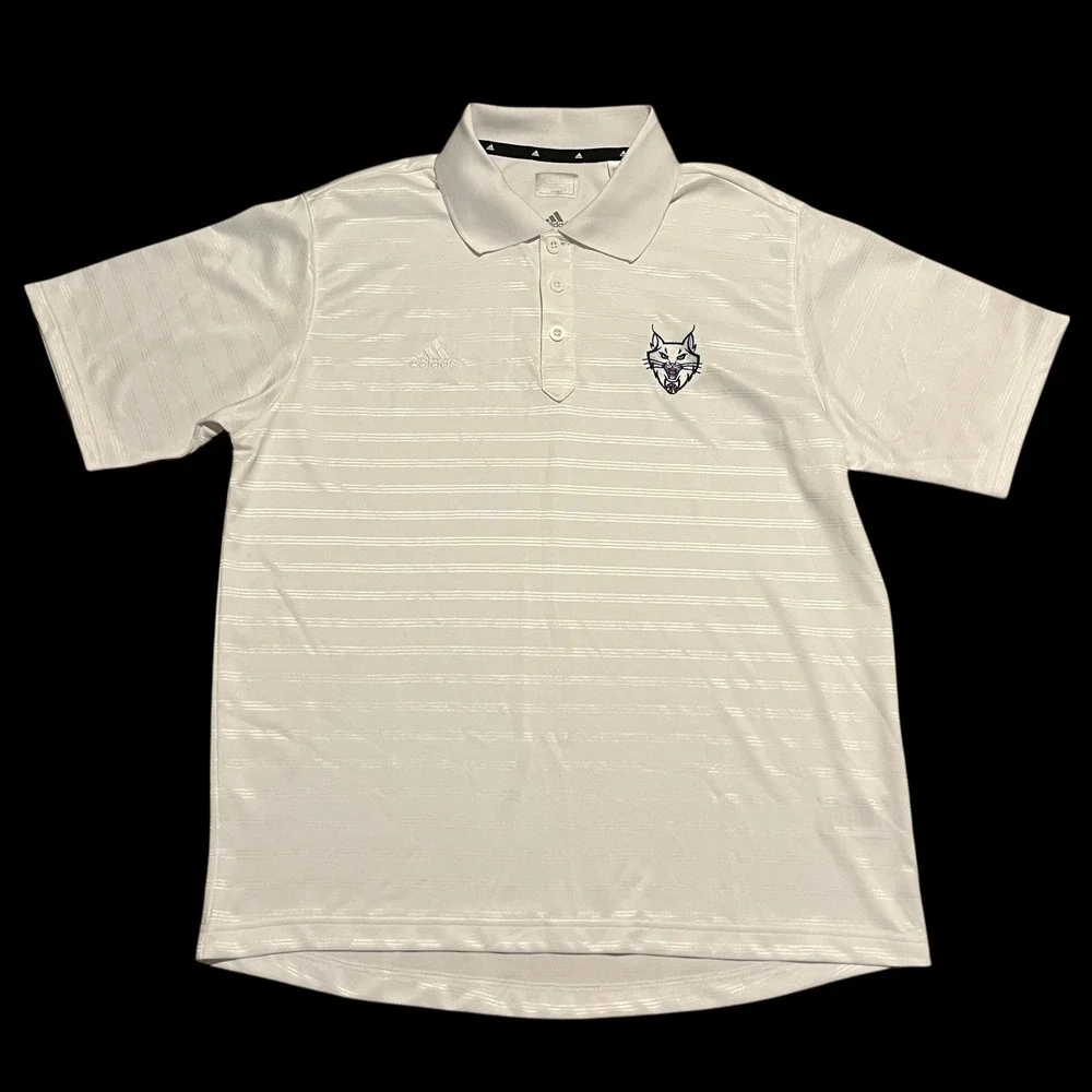 Adidas White Minnesota Lynx Basketball Polo Shirt Large